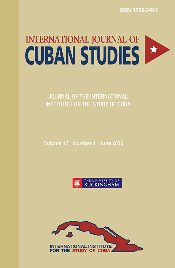 International Journal of Cuban Studies cover