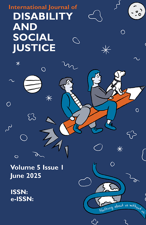 International Journal of Disability and Social Justice cover