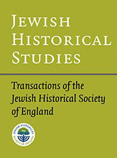 Jewish Historical Studies: A Journal of English-Speaking Jewry cover
