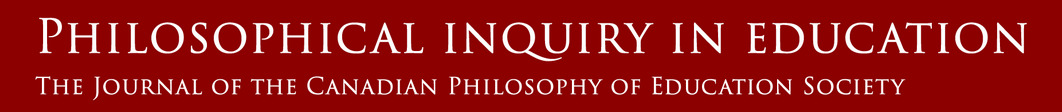 Philosophical Inquiry in Education cover