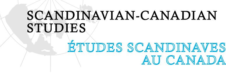 Scandinavian-Canadian Studies cover