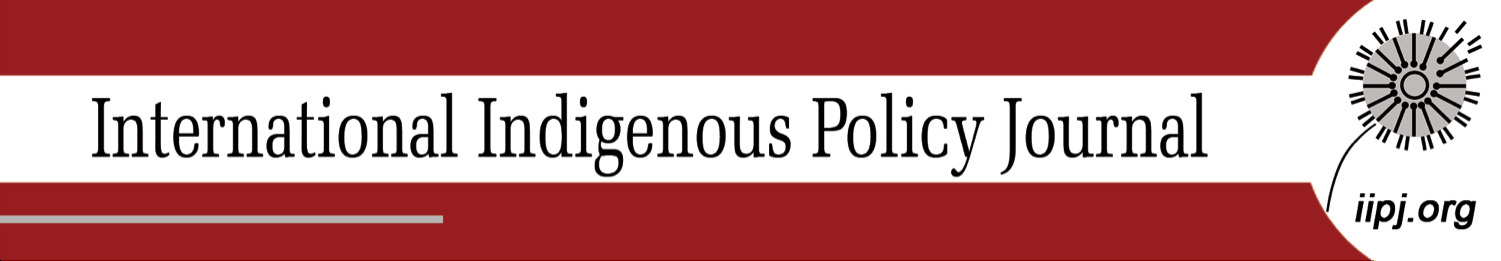 The International Indigenous Policy Journal cover